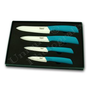Ceramic Knives Blue